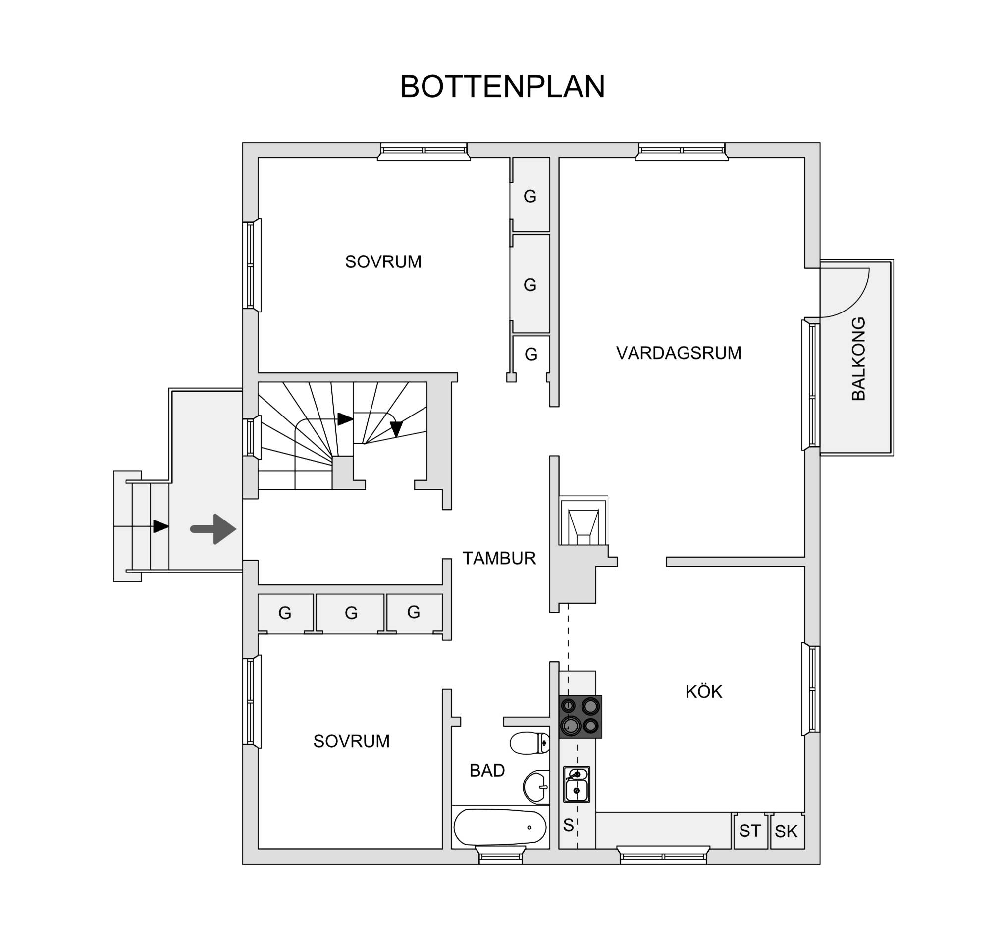 6 rum Villa på Agngatan 15 Ursviken Skellefteå kommun - bild 29