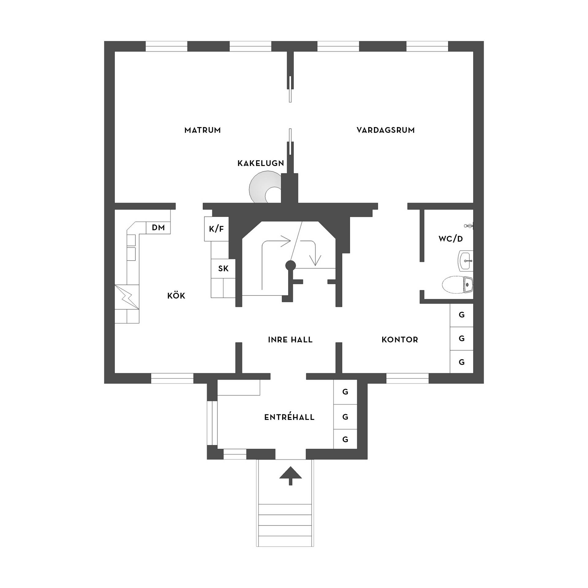 7 rum Parhus på Munktellsgatan 8 Eskilstuna kommun - bild 46