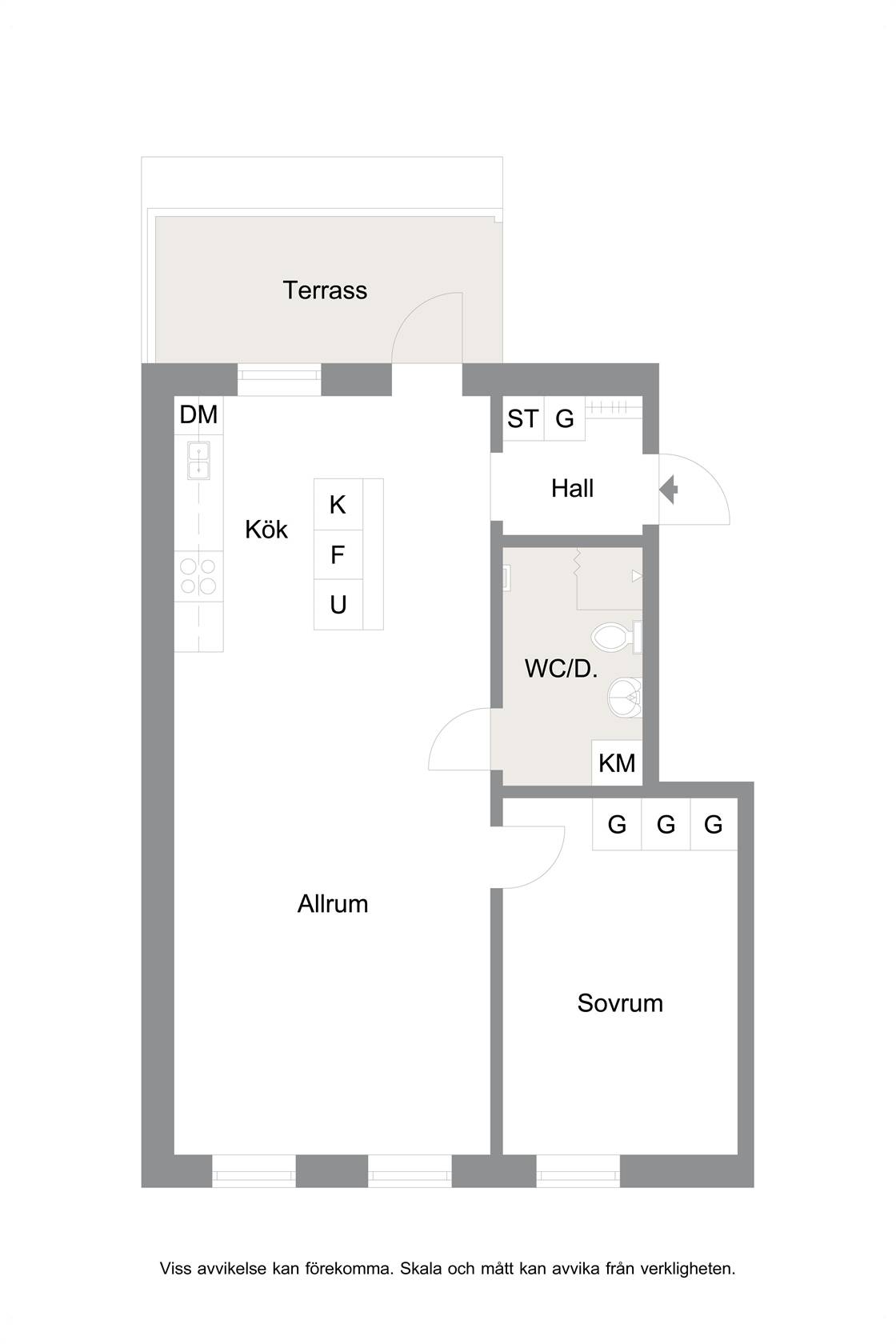 2 rum Lägenhet på Kampanjegatan 6 Sockerstan Staffanstorps kommun - bild 12