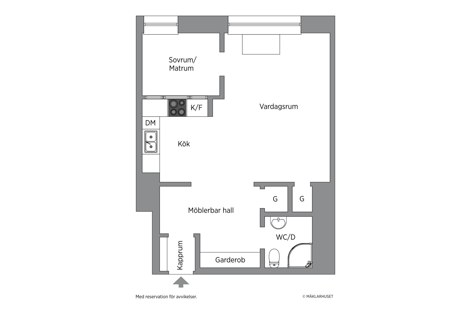 2 rum Lägenhet på Garvargatan 22 Kungholmen/Norr Mälarstrand Stockholms kommun - bild 13