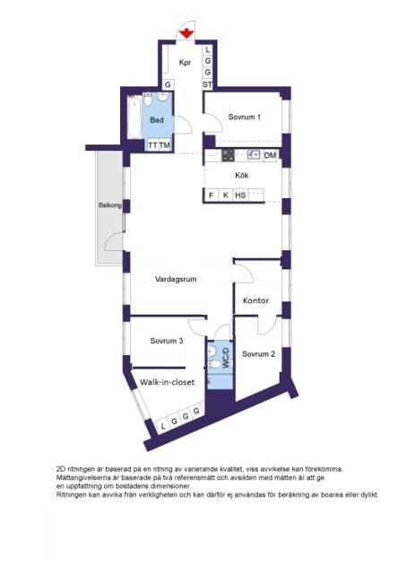 4.5 rum Lägenhet på Radiusbacken 15, 3tr Midsommarkransen/Telefonplan Stockholms kommun - bild 39