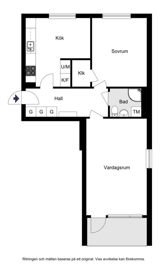 2 rum Lägenhet på Stenhagsgatan 6 Viksäng Västerås kommun - bild 21