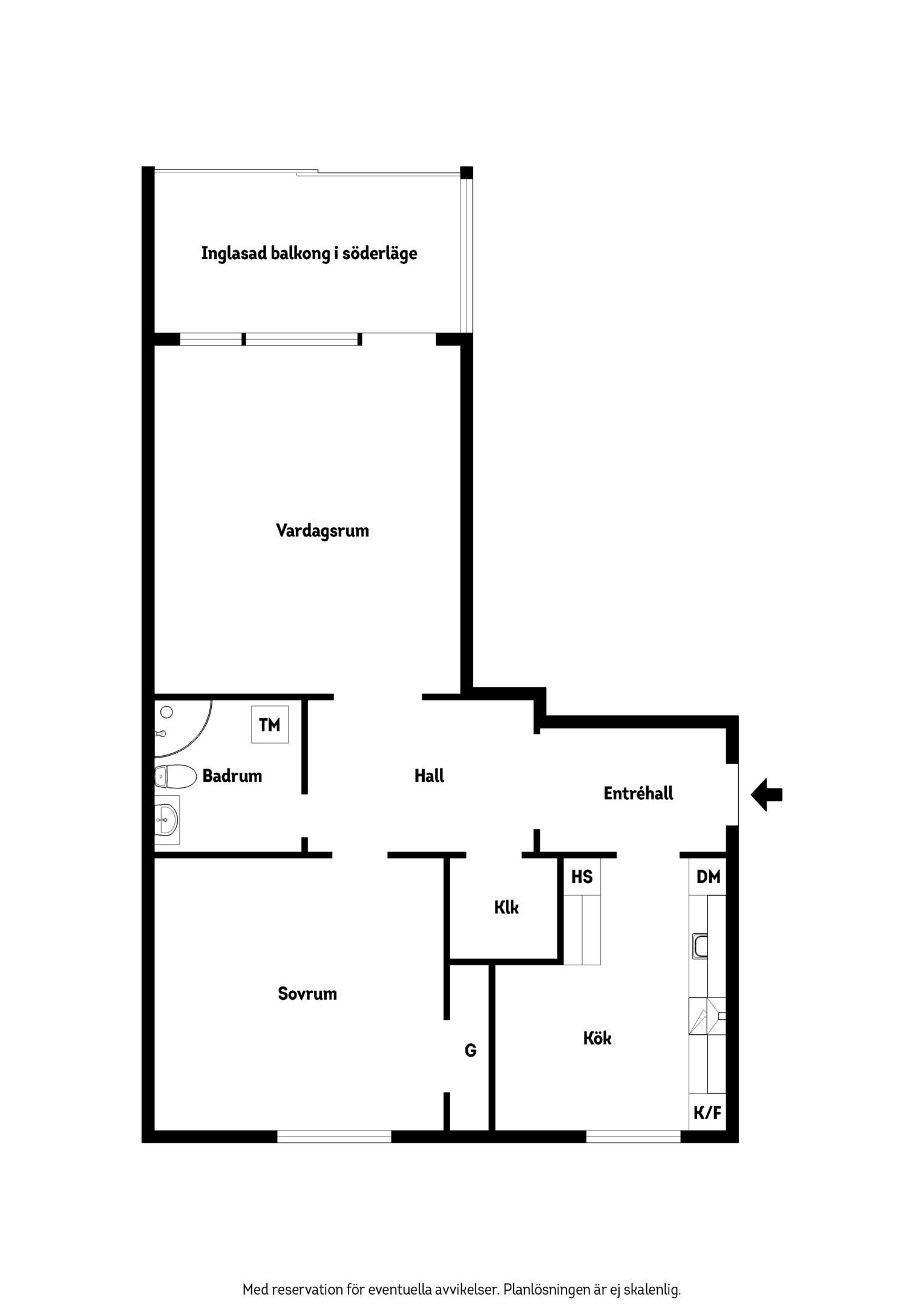 2 rum Lägenhet på Stallgatan 6C Eslöv Eslövs kommun - bild 16