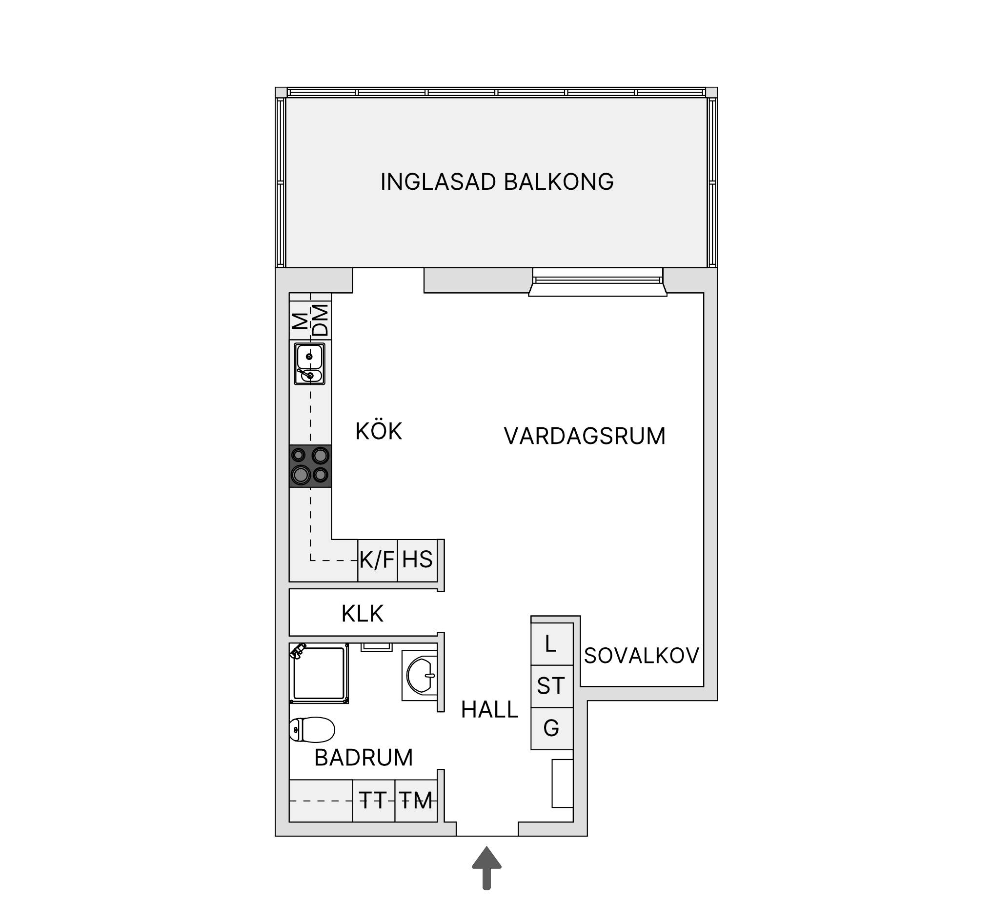 1 rum Lägenhet på Kellgrensgatan 23B Druvefors Borås kommun - bild 21