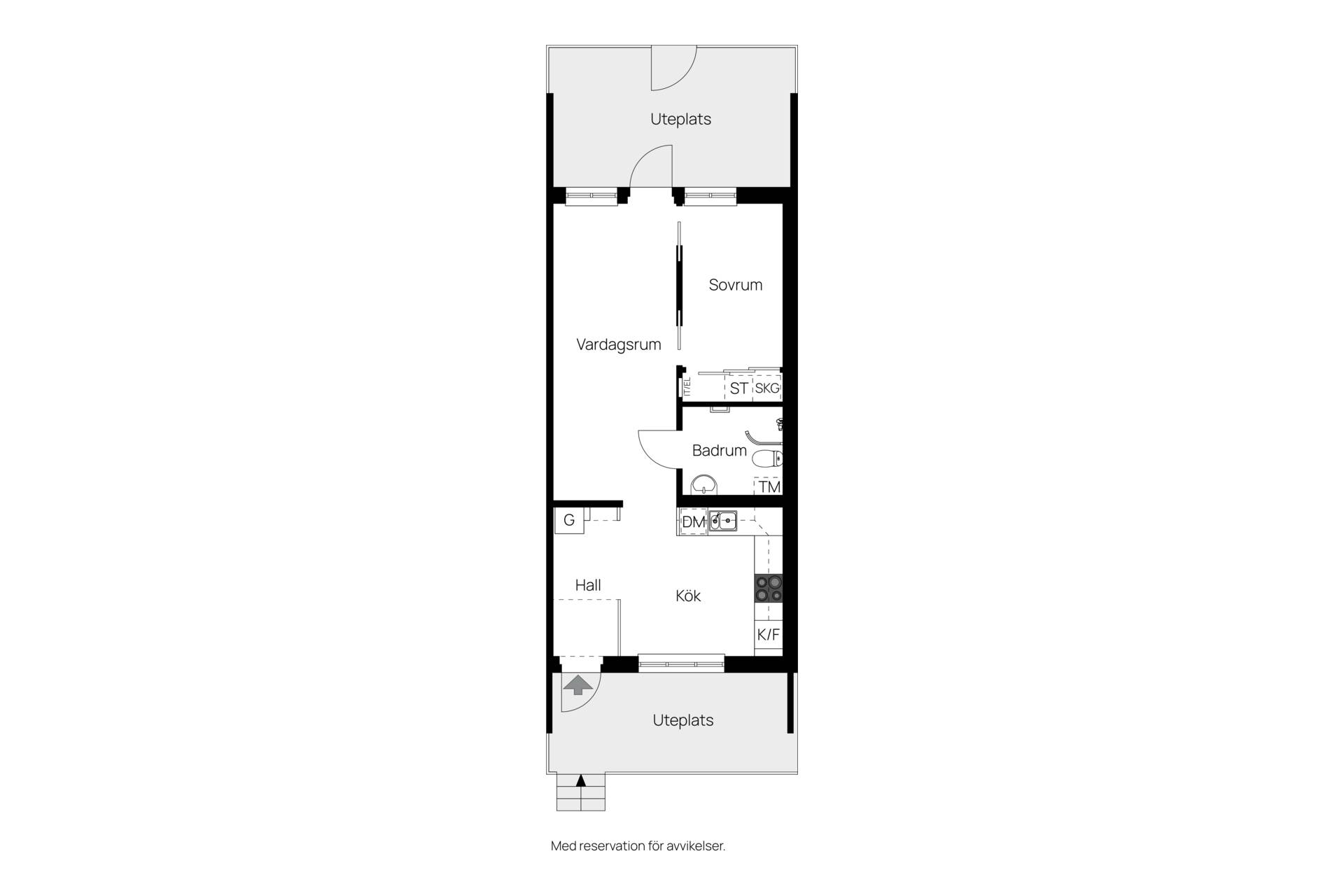 2 rum Lägenhet på Skyttegatan 19 Kvisthamra - Centralt Norrtälje kommun - bild 24