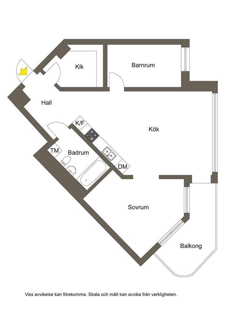 3 rum Lägenhet på Magnus Ladulåsgatan 27, 3 tr Maria Stockholms kommun - bild 19