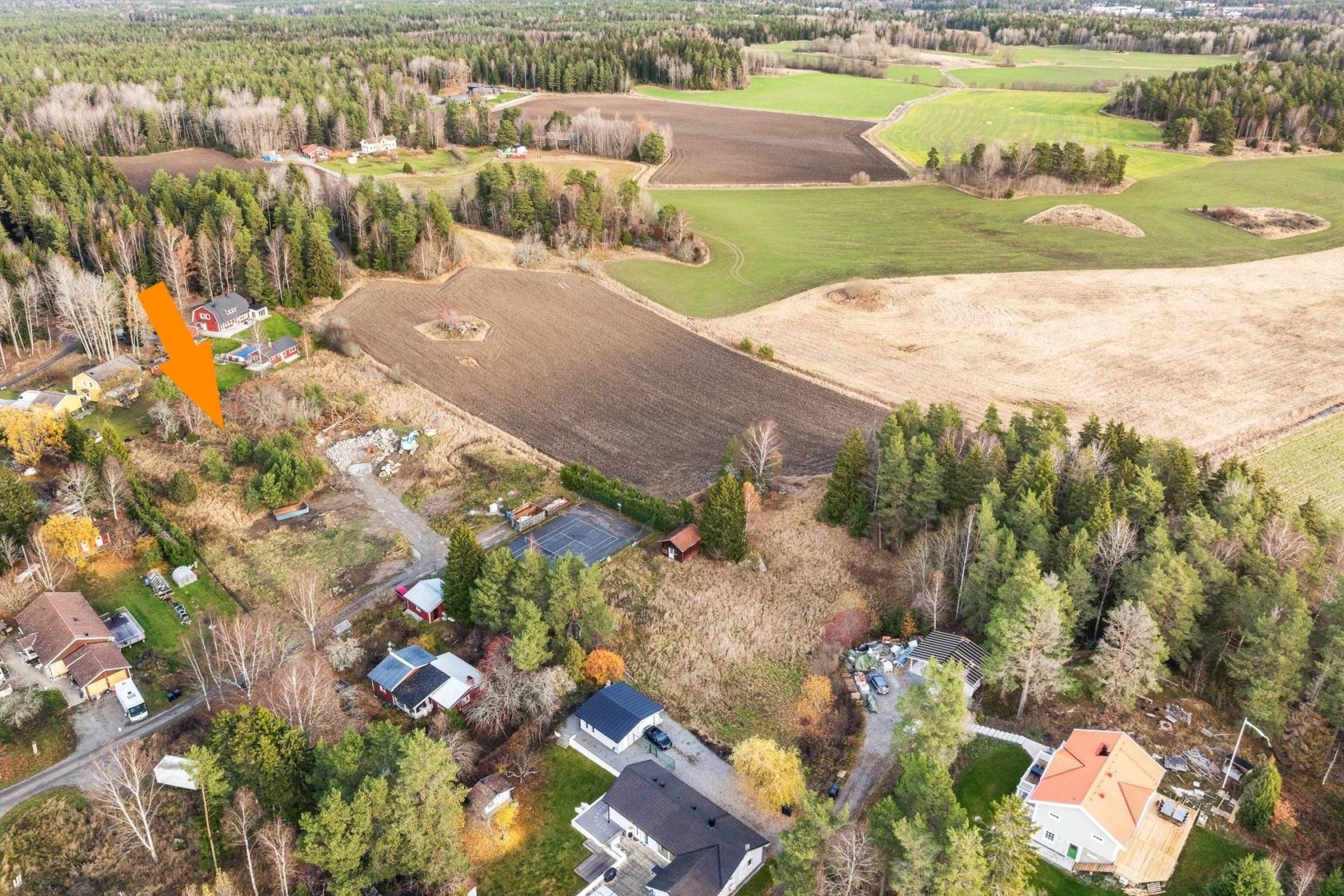 tomt på Tomt i Kurvallen Alsike, Knivsta kommun - bild 2