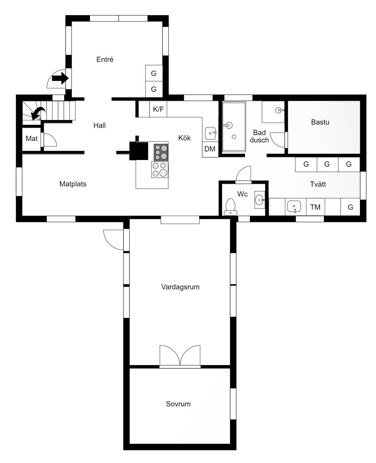 5 rum Villa på Äggebyvägen 27 Strömsholm Hallstahammars kommun - bild 46