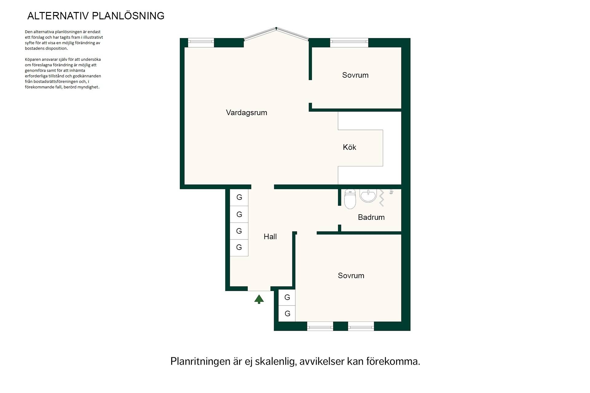 2 rum Lägenhet på Kvarngatan 2, 3 tr Södermalm-Maria Stockholms kommun - bild 26