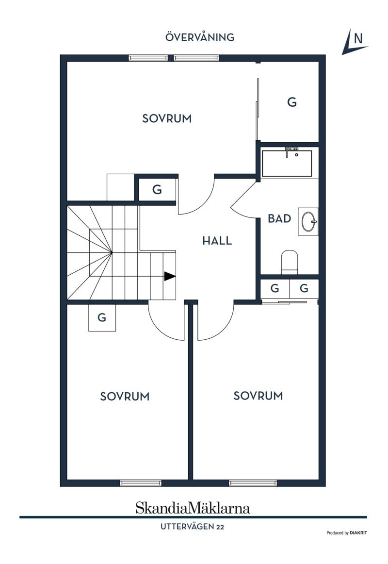 4 rum Radhus på Uttervägen 22 Kareby Kungälvs kommun - bild 15