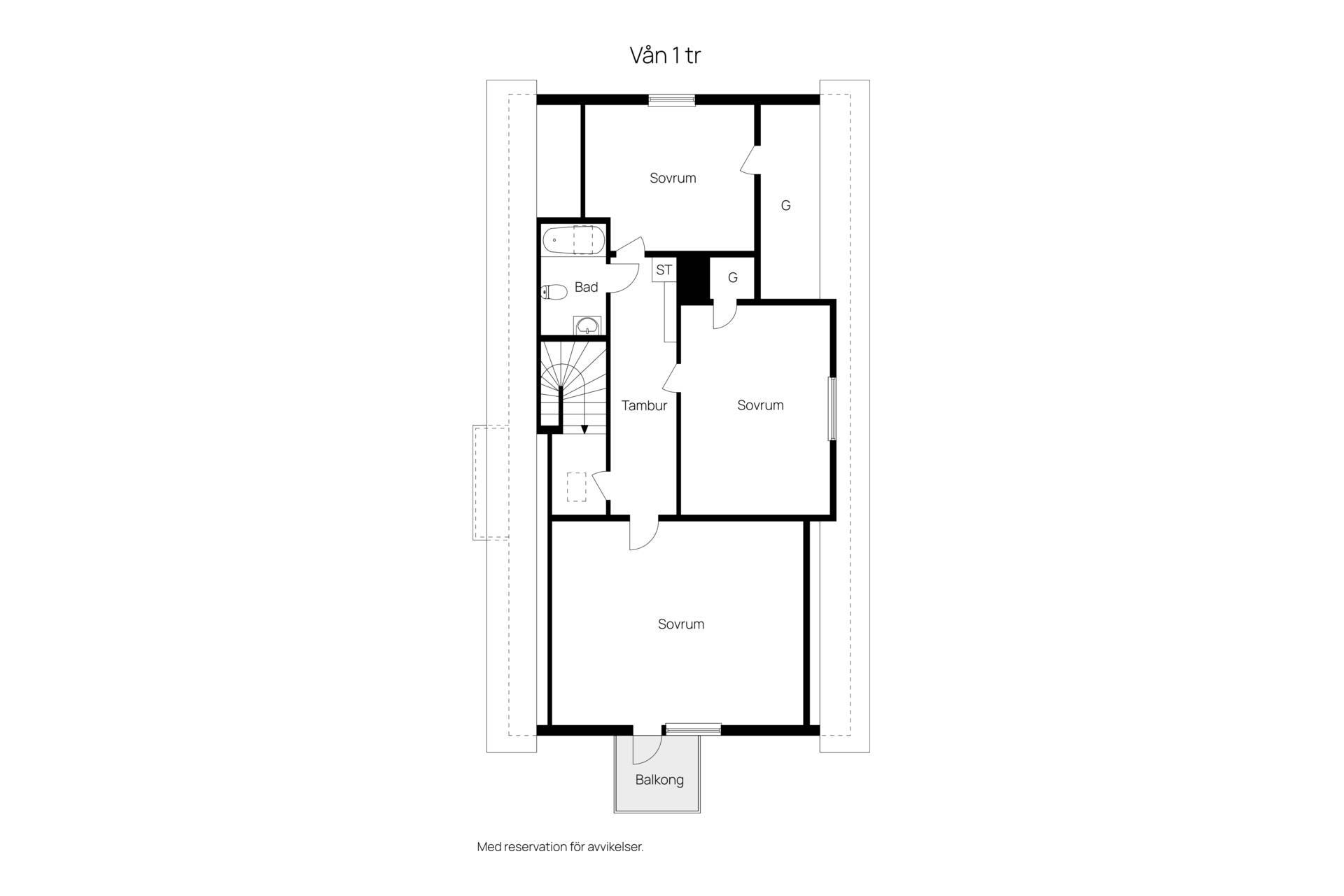 6 rum Villa på Ljuslinsvägen 14 Bydalen Sundsvalls kommun - bild 37