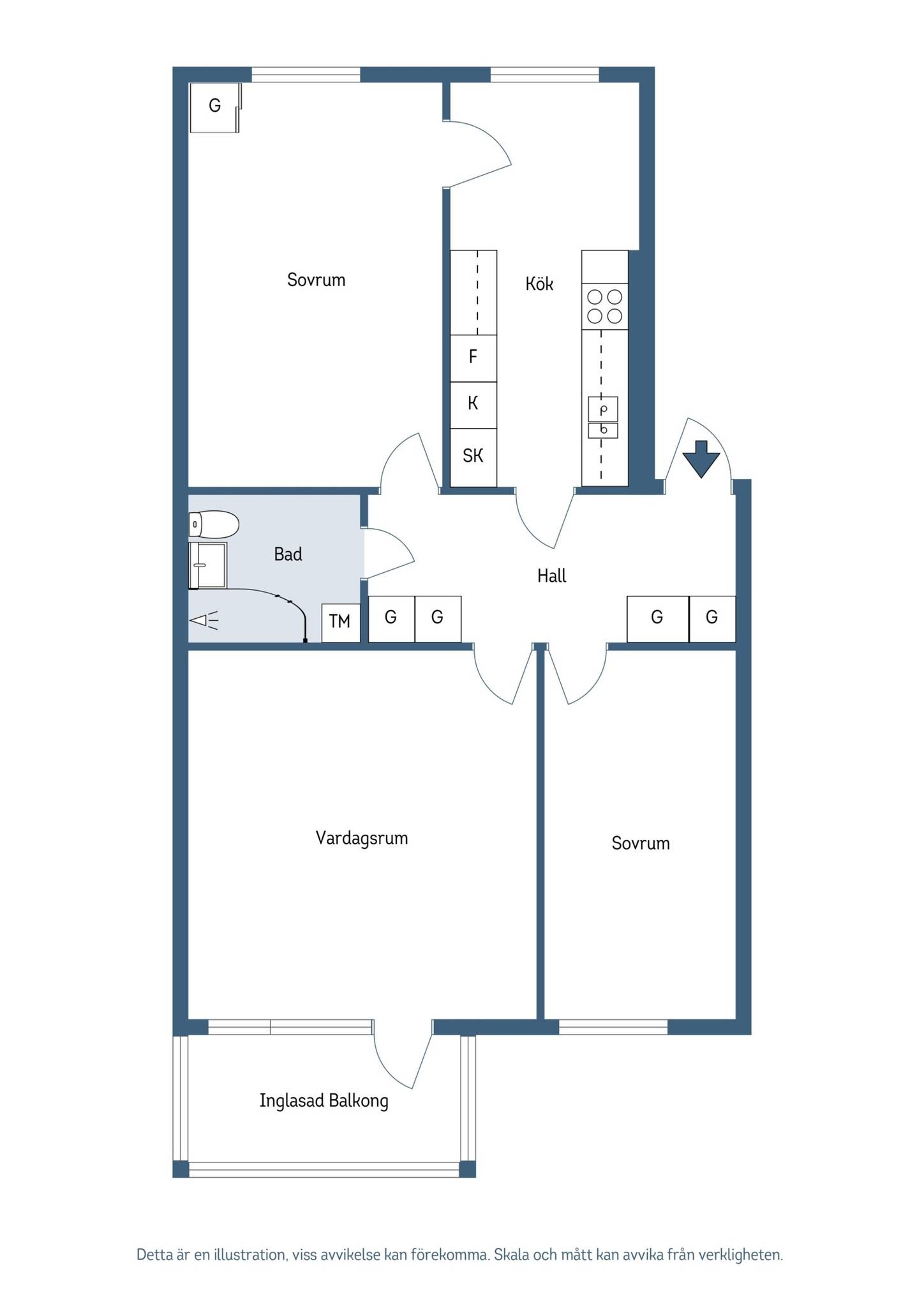 3 rum Lägenhet på Havstenavägen 42F Havstena Skövde kommun - bild 21