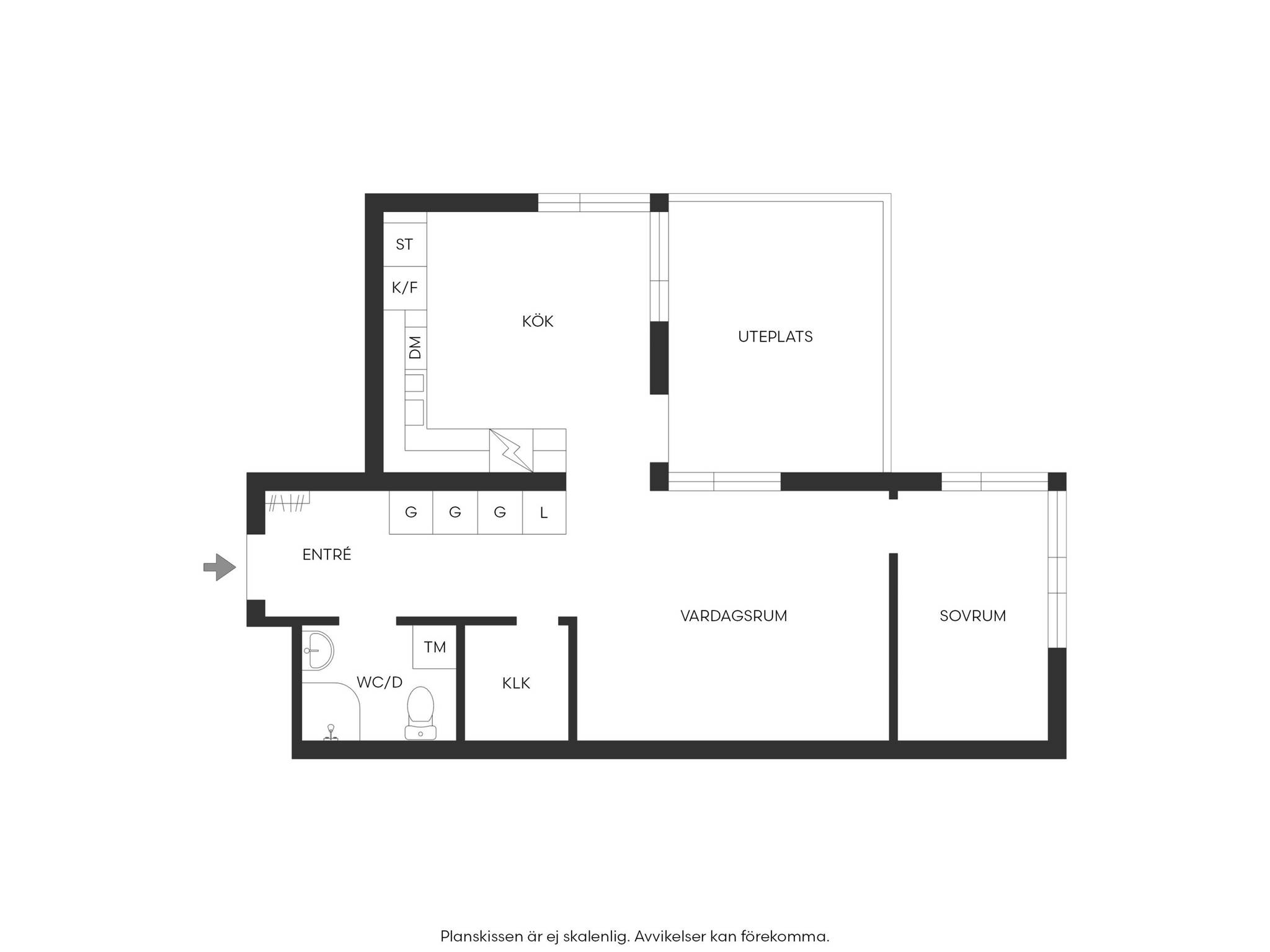 2 rum Lägenhet på Tibeliusgatan 20 Centralt Norrtälje kommun - bild 16