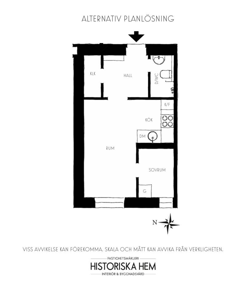 1 rum Lägenhet på Hallandsgatan 46 Södermalm Stockholms kommun - bild 32