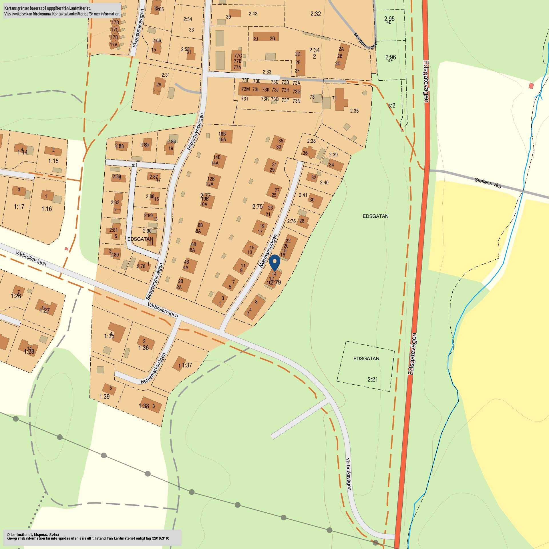 5 rum Lägenhet på Åkermarksvägen 14 Karlstad Karlstads kommun - bild 14