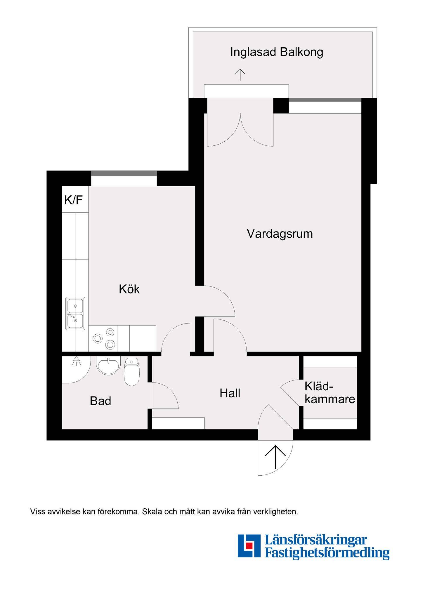 1 rum Lägenhet på Krondikesvägen 58C Tegelplan Östersunds kommun - bild 24