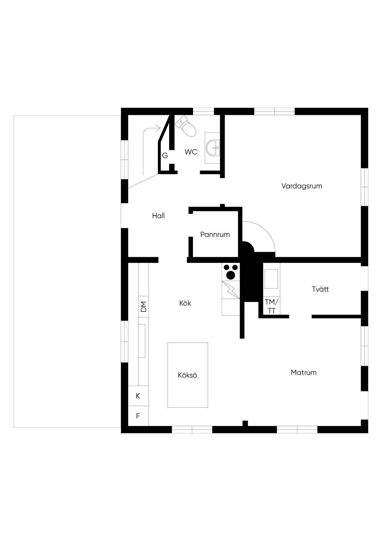 5 rum Villa på Nordanholen 16 Mockfjärd Gagnefs kommun - bild 58