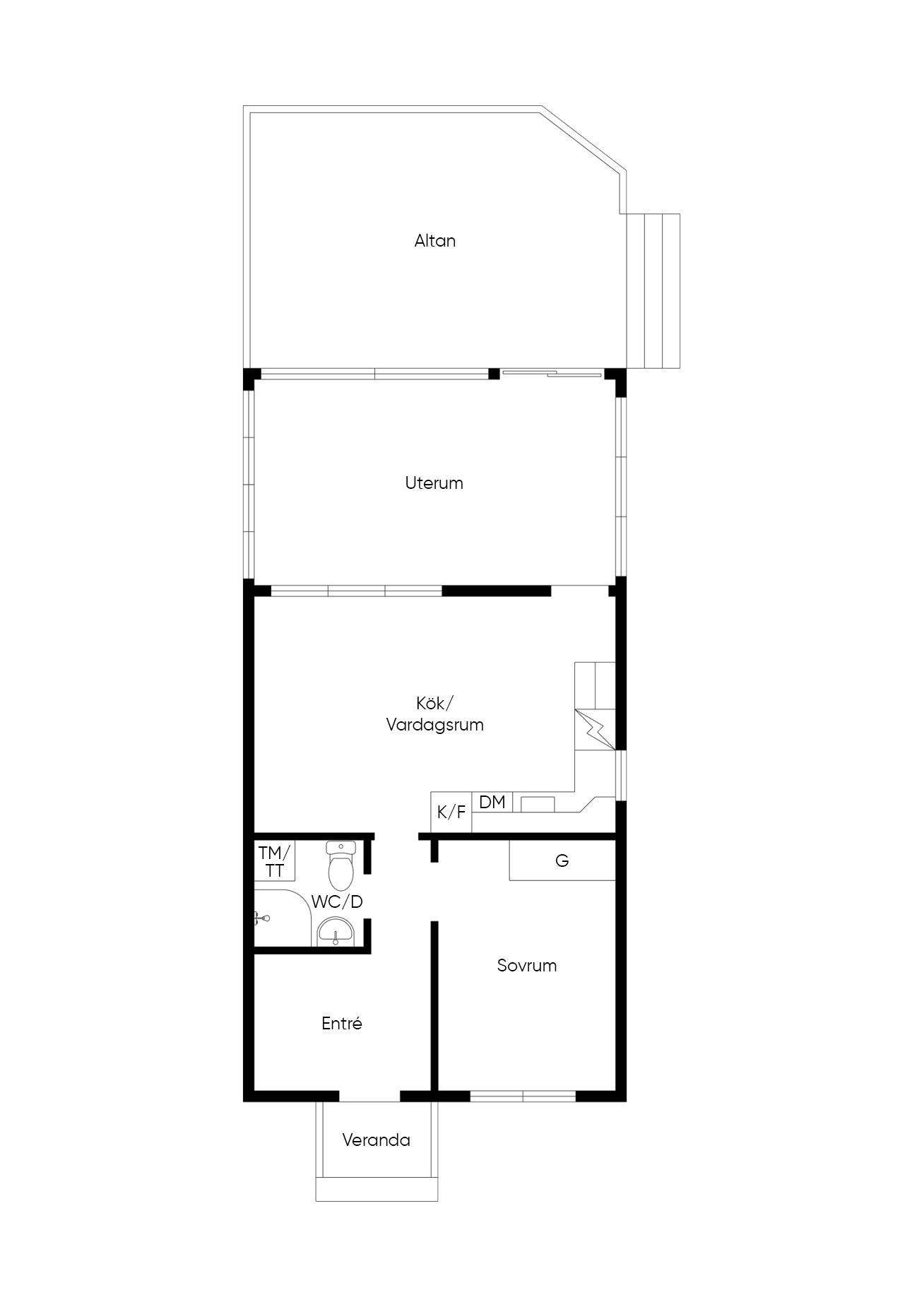 2 rum Villa på Sandviken 18 Östra Ämtervik Sunne kommun - bild 19