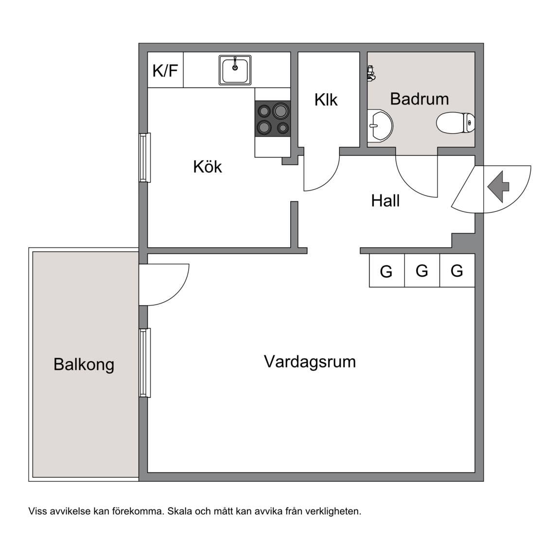 1 rum Lägenhet på Solgatan 8C Skoghall Hammarö kommun - bild 21