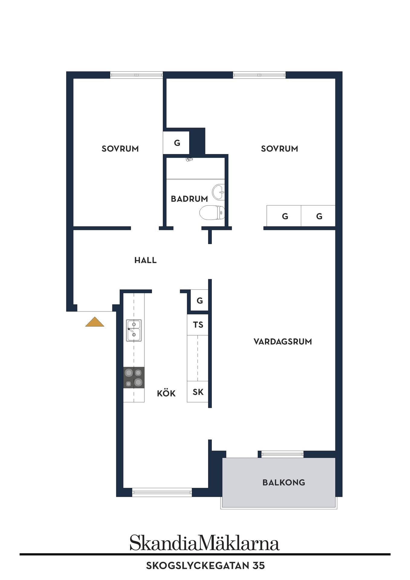 3 rum Lägenhet på Skogslyckegatan 35 Johannelund Linköpings kommun - bild 31