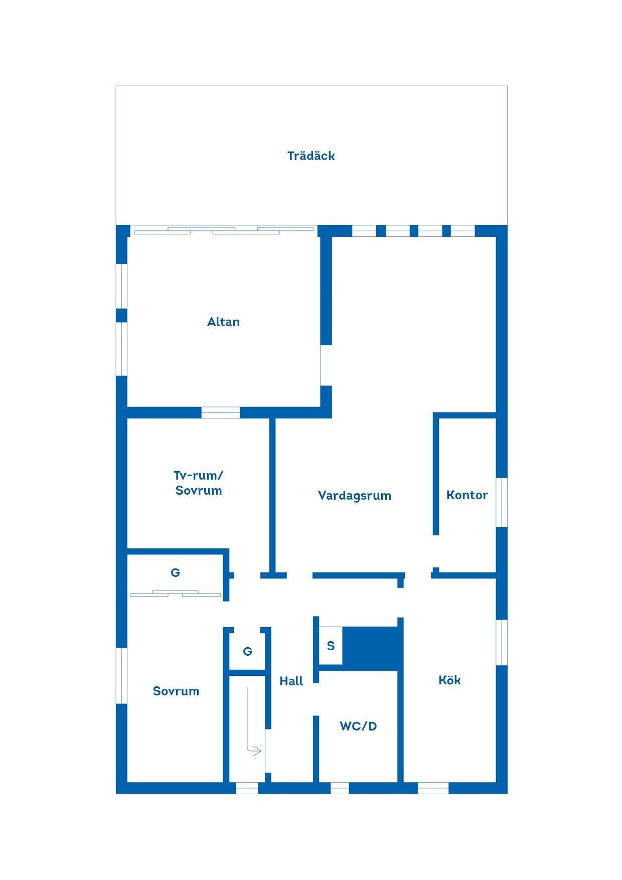 4 rum Villa på Blåeldsgatan 6 Östervärn Hässleholms kommun - bild 27