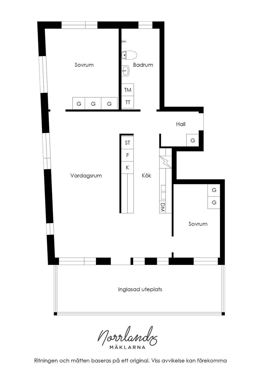 3 rum Lägenhet på Jaktgatan 7 Norra Kajen Sundsvalls kommun - bild 23