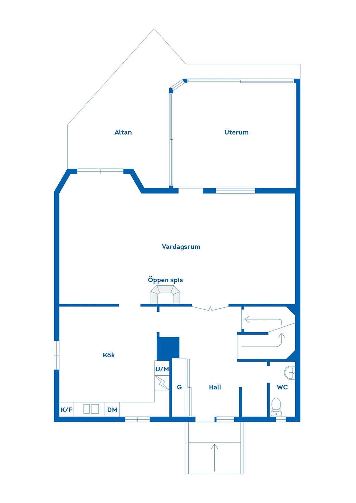 5 rum Villa på Ydregatan 8 Tornhagen Linköpings kommun - bild 27