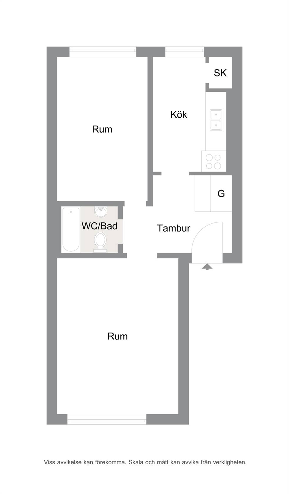 2 rum Lägenhet på Spånehusvägen 56 B Östra Sorgenfri Malmö kommun - bild 29