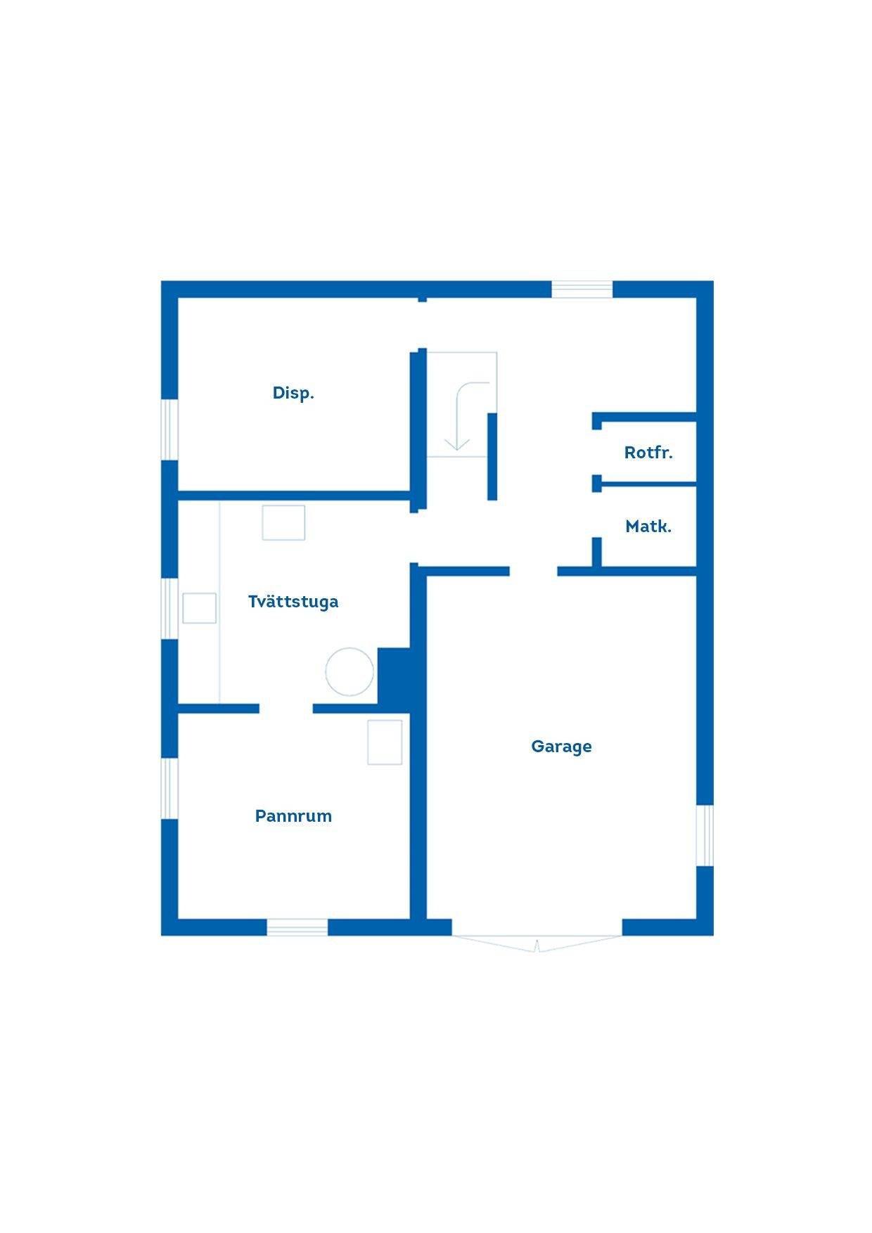 3 rum Villa på Gängletorpsvägen 54 Trummenäs Karlskrona kommun - bild 14