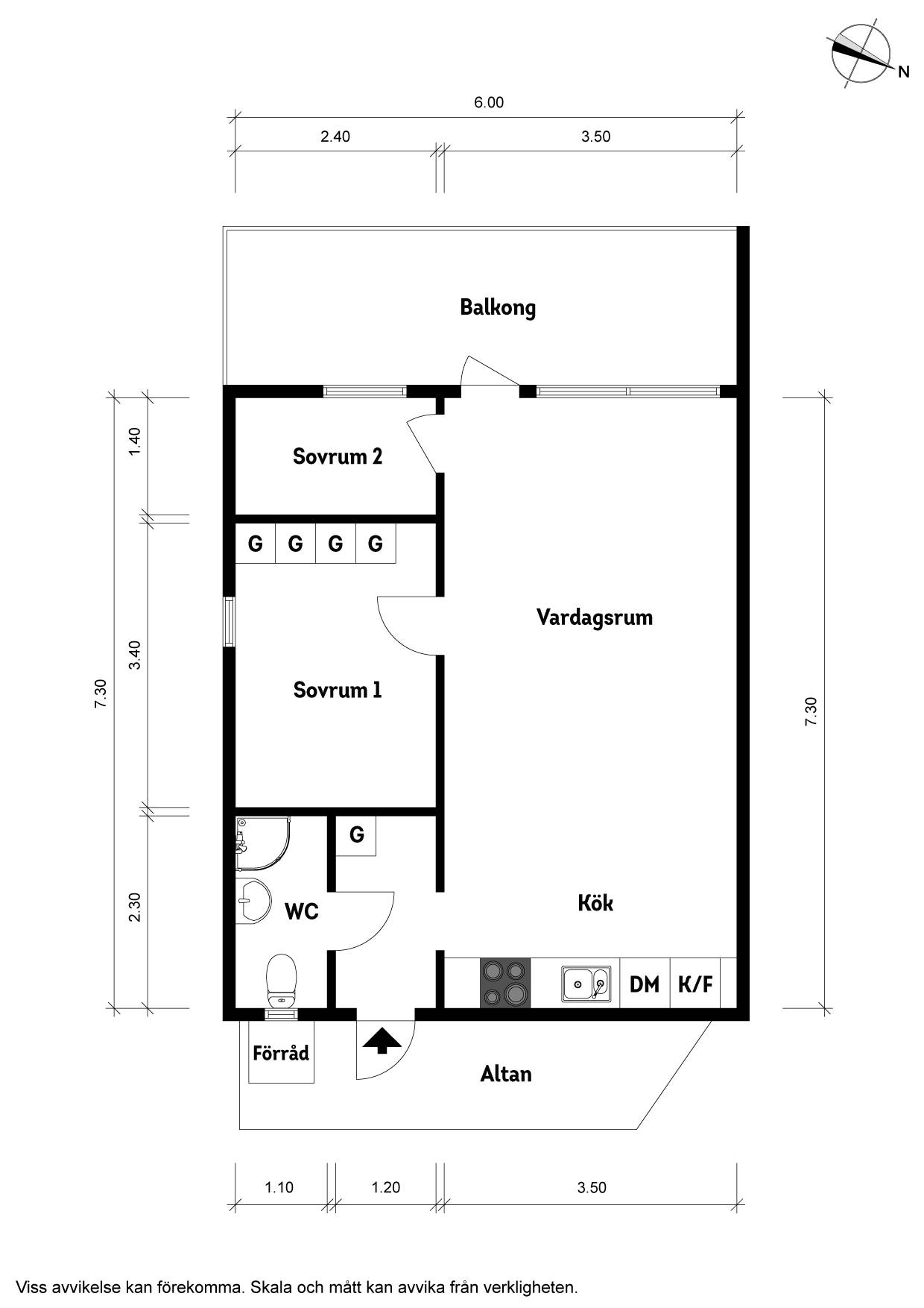 2.5 rum Lägenhet på Bjällansås 317B Bokenäset Uddevalla kommun - bild 20