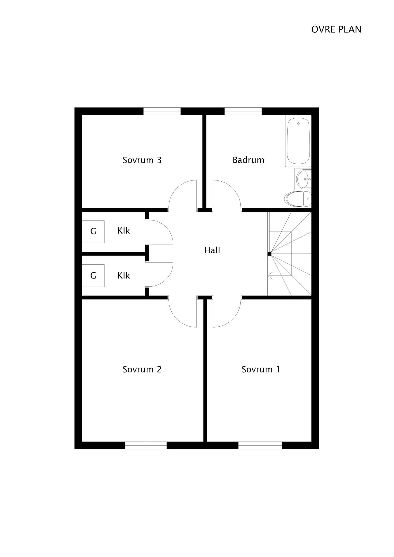4 rum Radhus på Celsings väg 12 Rotsunda Sollentuna kommun - bild 27