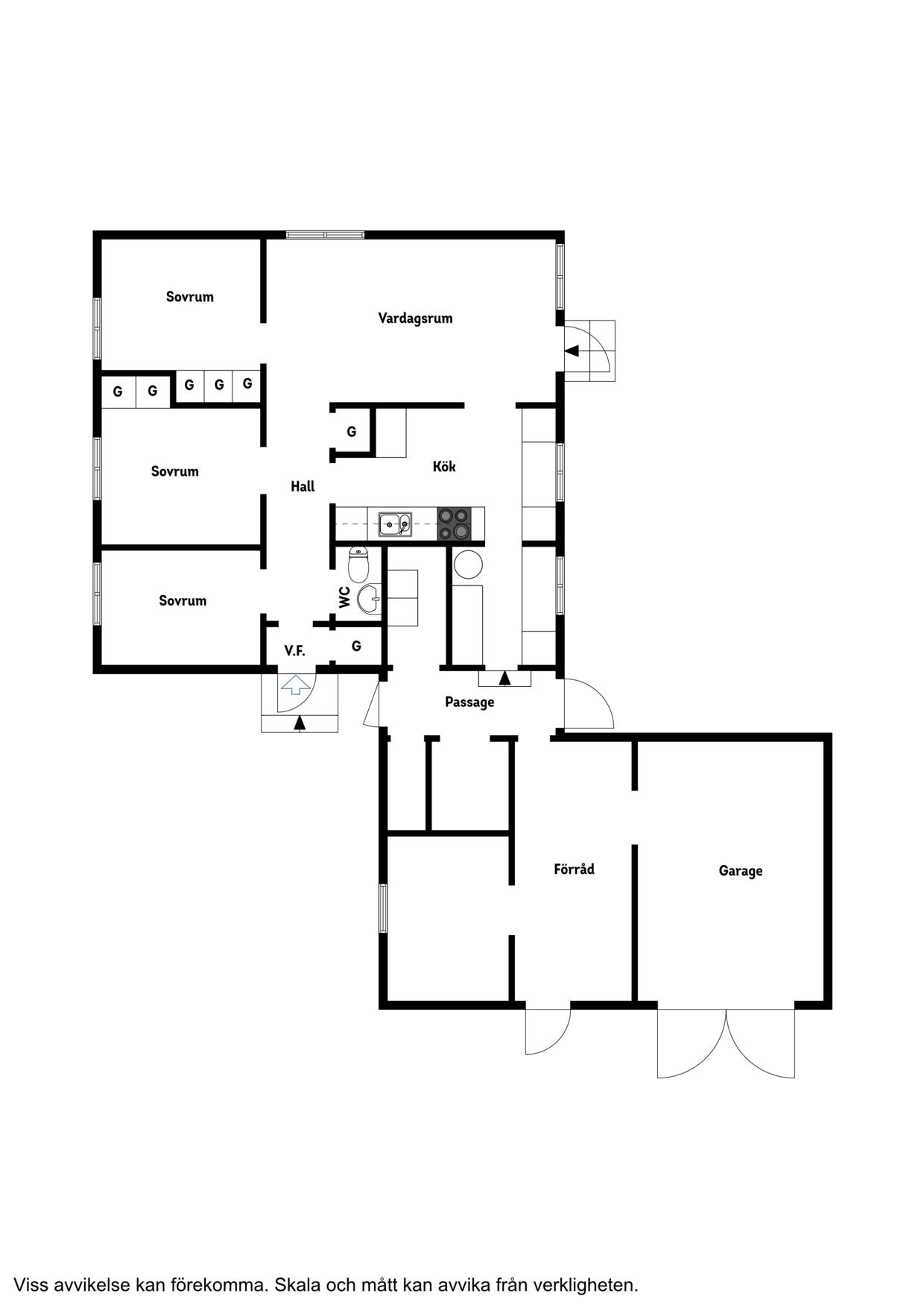 4 rum Villa på Hambogatan 22 Kilafors Bollnäs kommun - bild 16
