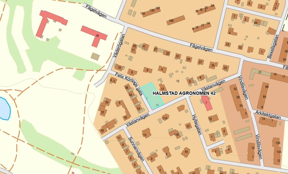 Tomt på Felix Körlings gata 2 Rotorp Halmstads kommun - bild 12