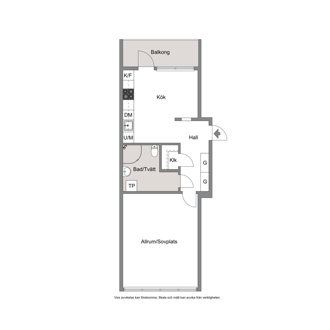 1 rum Lägenhet på Ronnebygatan 9D Trossö Karlskrona kommun - bild 17