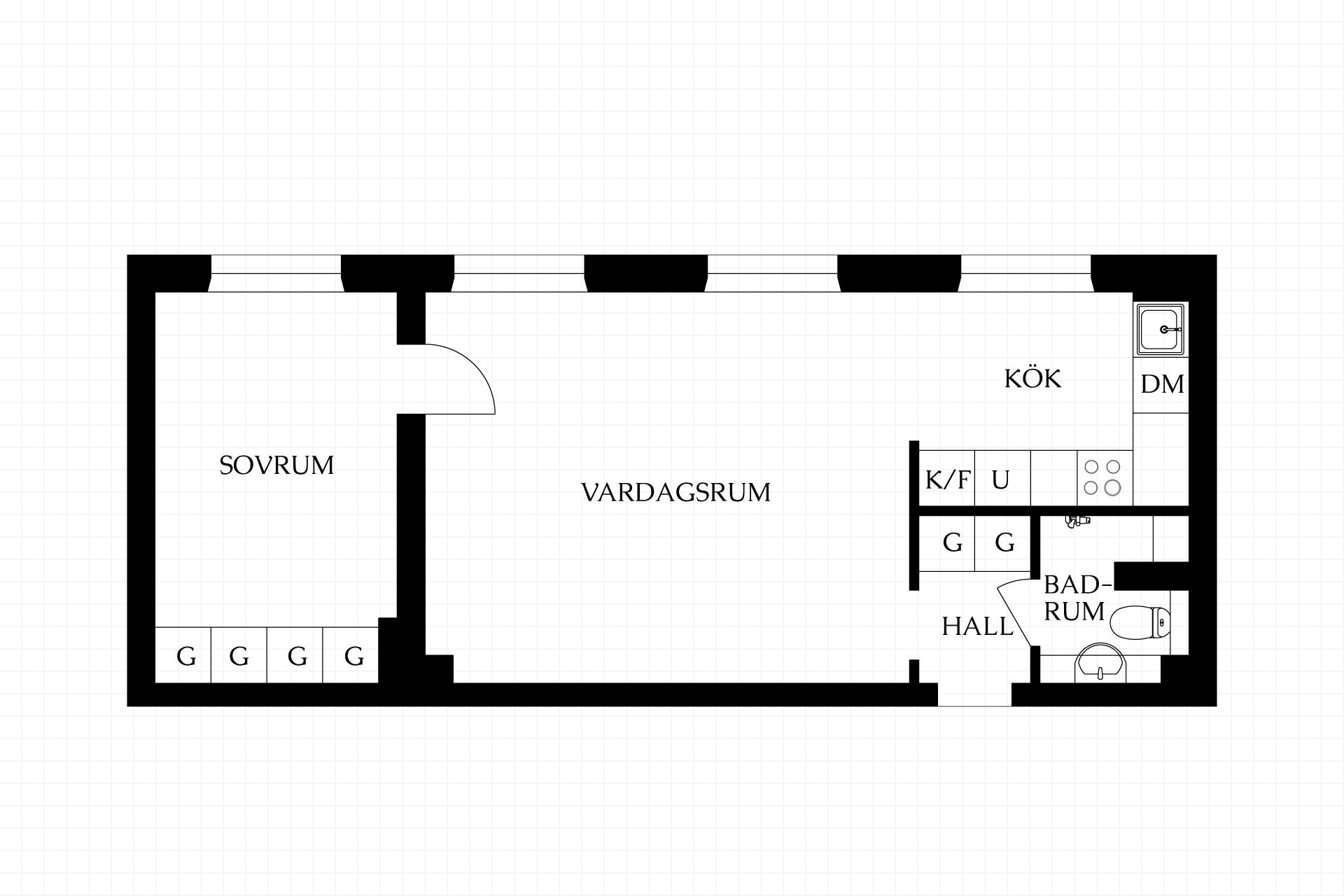2 rum Lägenhet på Rådmansgatan 77, 2tr Vasastan Stockholms kommun - bild 42
