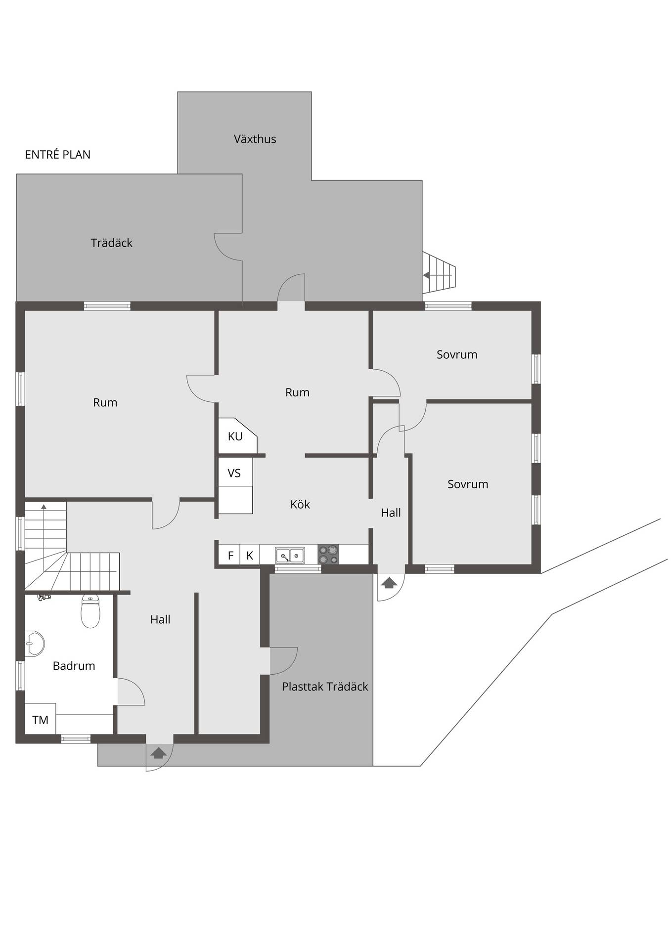 6 rum Villa på Bergshamravägen 283 Norrtälje kommun - bild 61