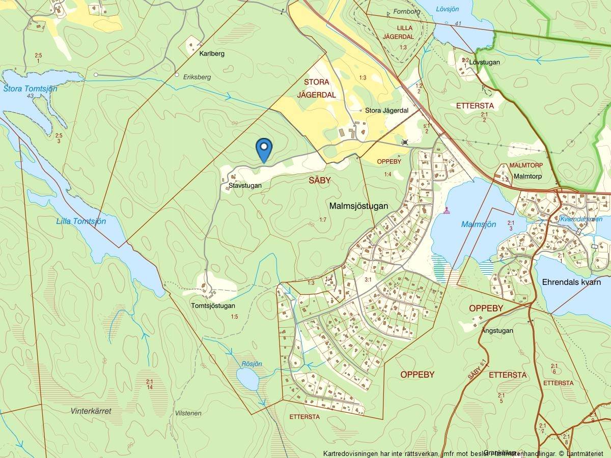 2 rum Gård med jordbruk på Ehrendal Stavstugan 1 Lantligt Gnesta kommun - bild 55