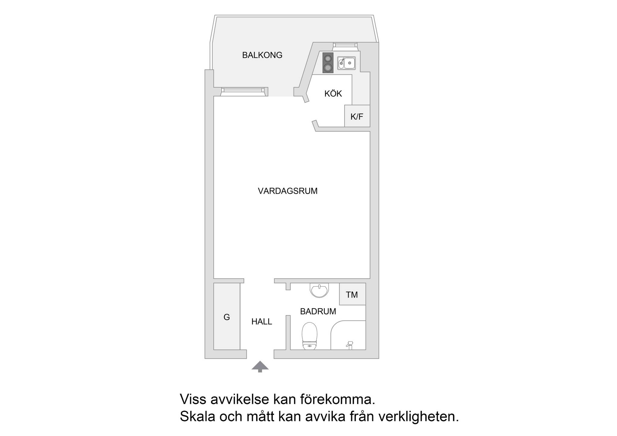 1 rum Lägenhet på Gullmarsvägen 8, 7 tr Gullmarsplan/Globen Stockholms kommun - bild 20