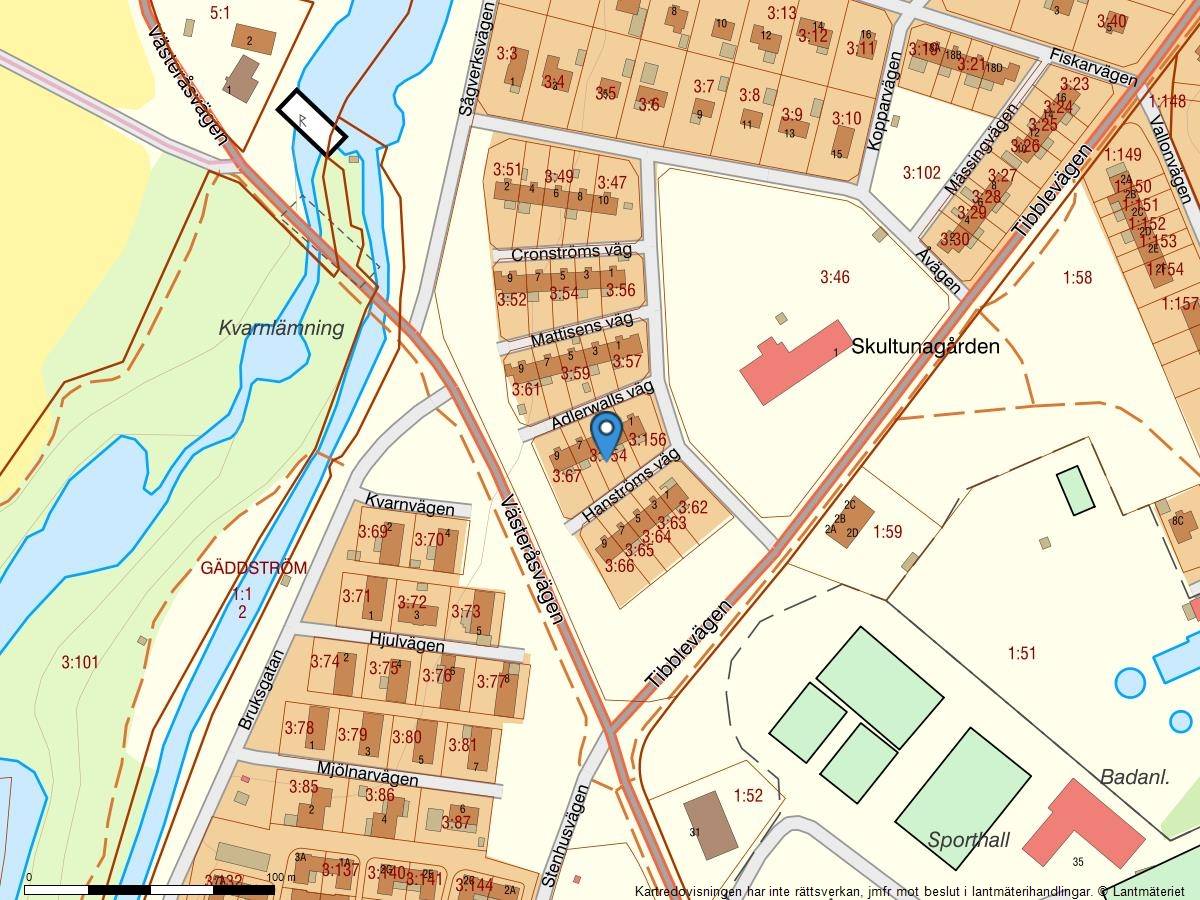 3 rum Radhus på Adlerwalls väg 5 Skultuna Västerås kommun - bild 40