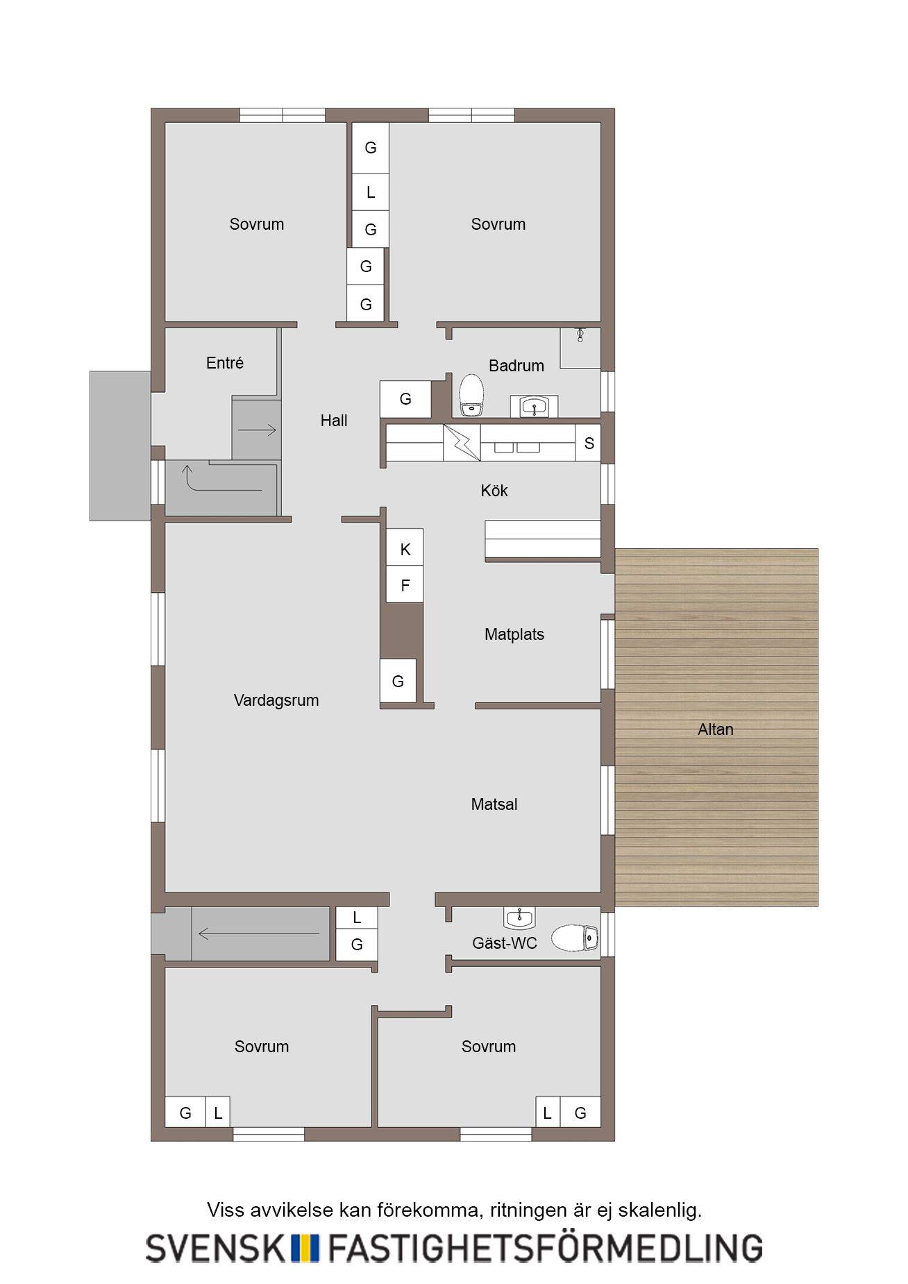 5 rum Villa på Sandgatan 1 Ljungbyholm Kalmar kommun - bild 21