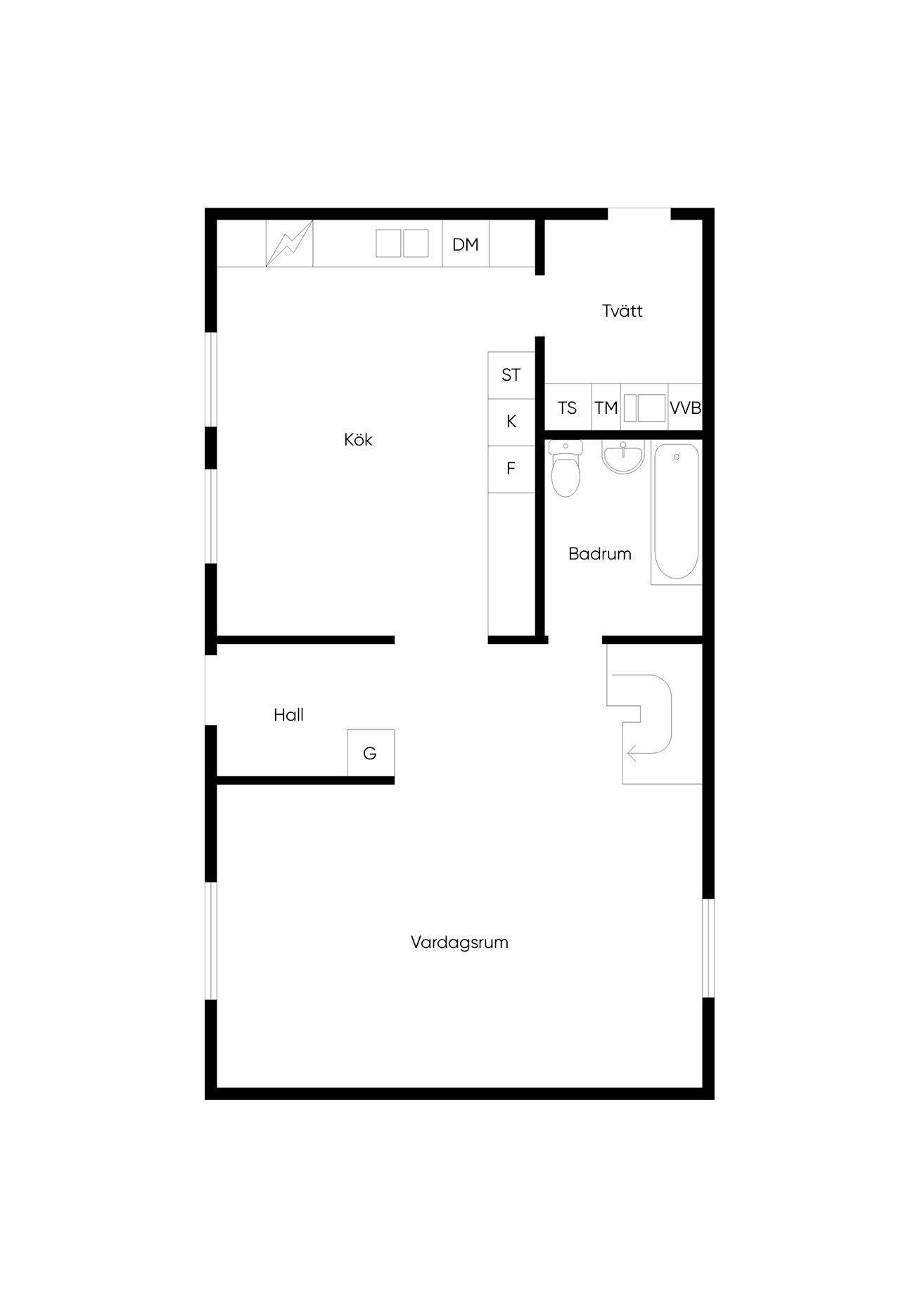 4 rum Villa på Postvägen 4 Mölltorp Karlsborgs kommun - bild 34