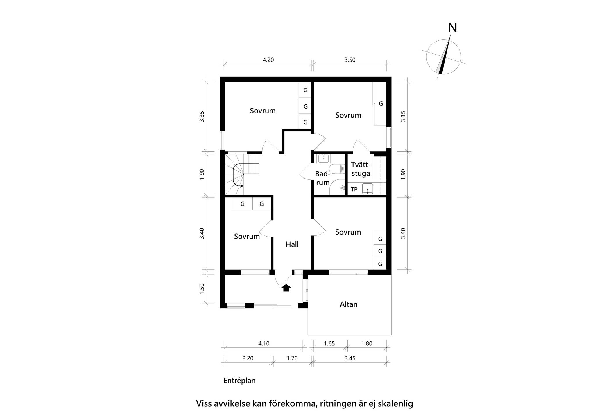 6 rum Villa på Mölnesjögatan 150 Rannebergen Göteborgs kommun - bild 38