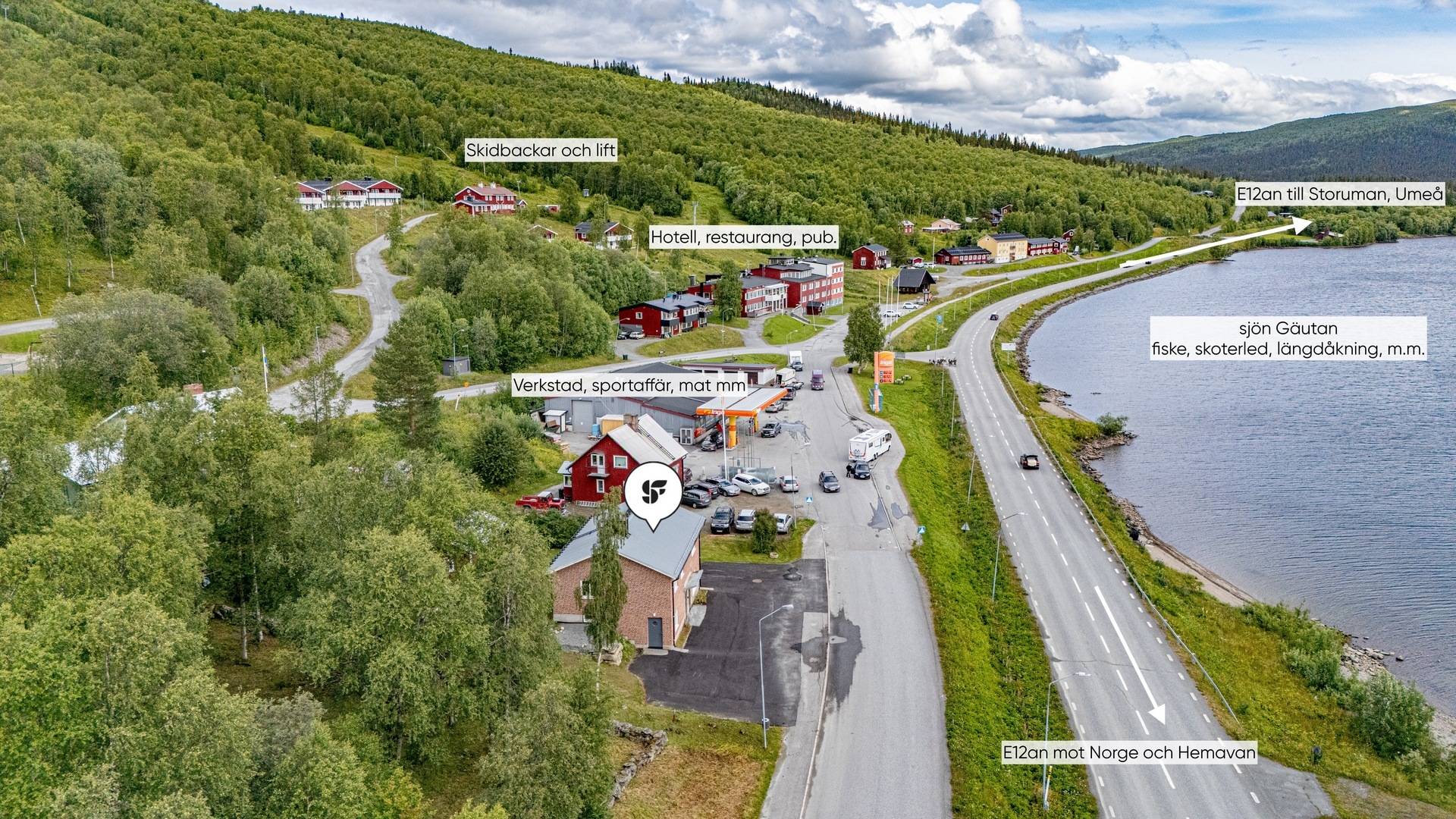 4 rum Vinterbonat fritidshus på Östra Strandvägen 22 Tärnaby Storumans kommun - bild 51
