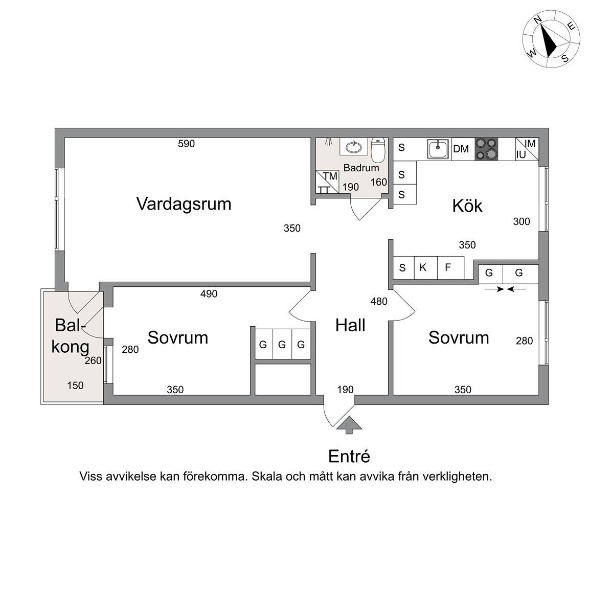 3 rum Lägenhet på Norrsättersgatan 3A Malmslätt Linköpings kommun - bild 17