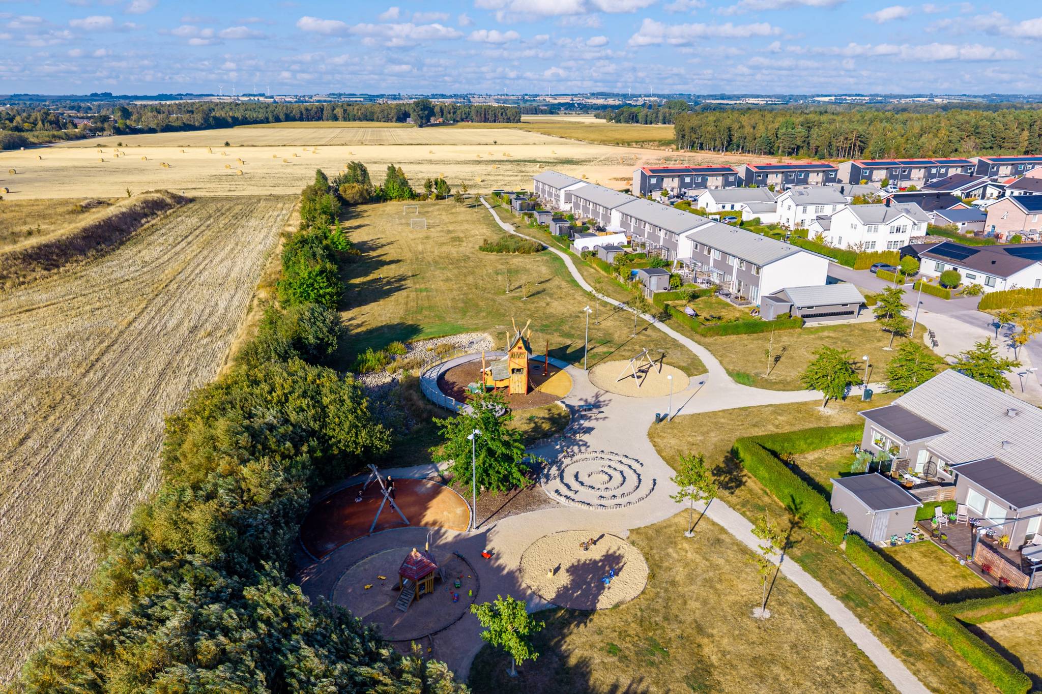 5 rum Radhus på Glasbjörksvägen 45 Norreholm Lunds kommun - bild 34