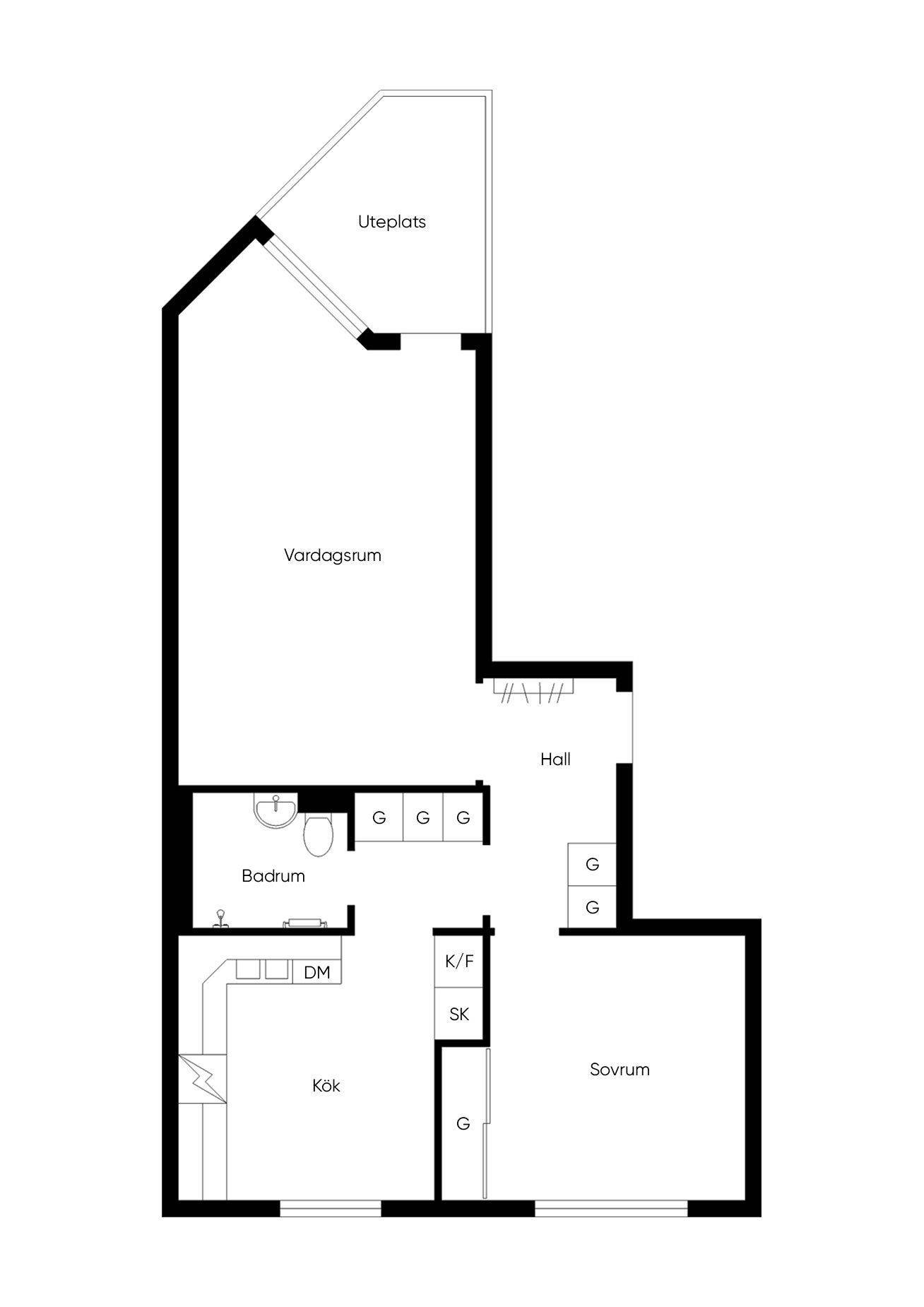 2 rum Lägenhet på Vattugatan 10b Kumla Kumla kommun - bild 24