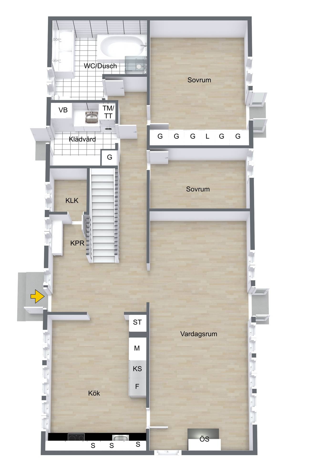8 rum Villa på Fornby 6 Rasbo Uppsala kommun - bild 83