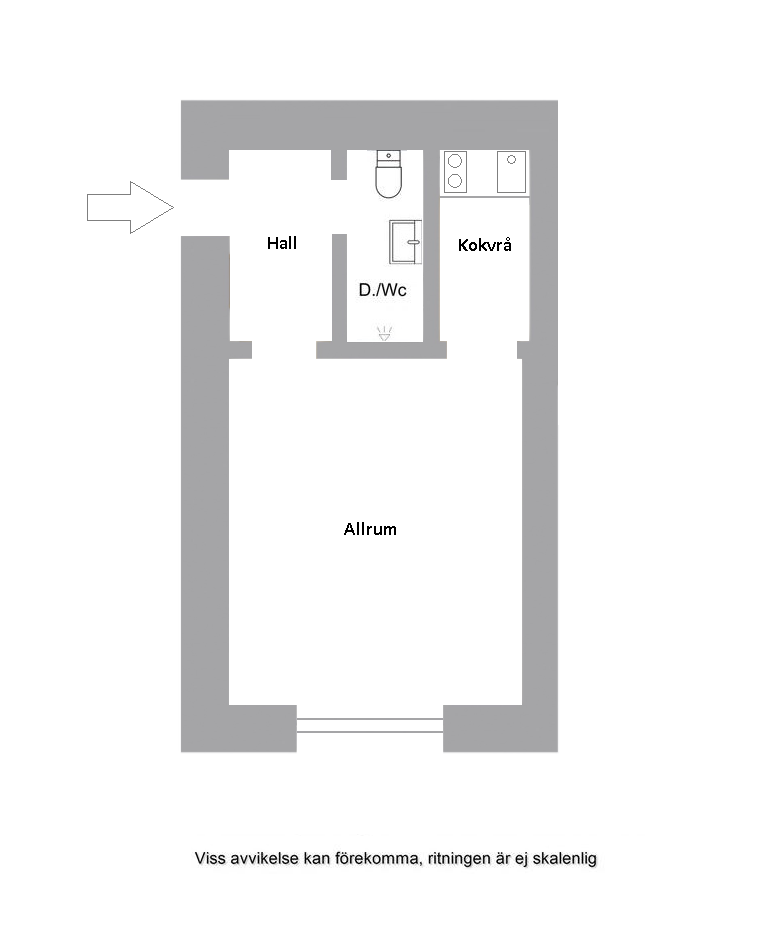 1 rum Lägenhet på Creutzgatan 9 Kungsholmen/Thorildsplan Stockholms kommun - bild 14