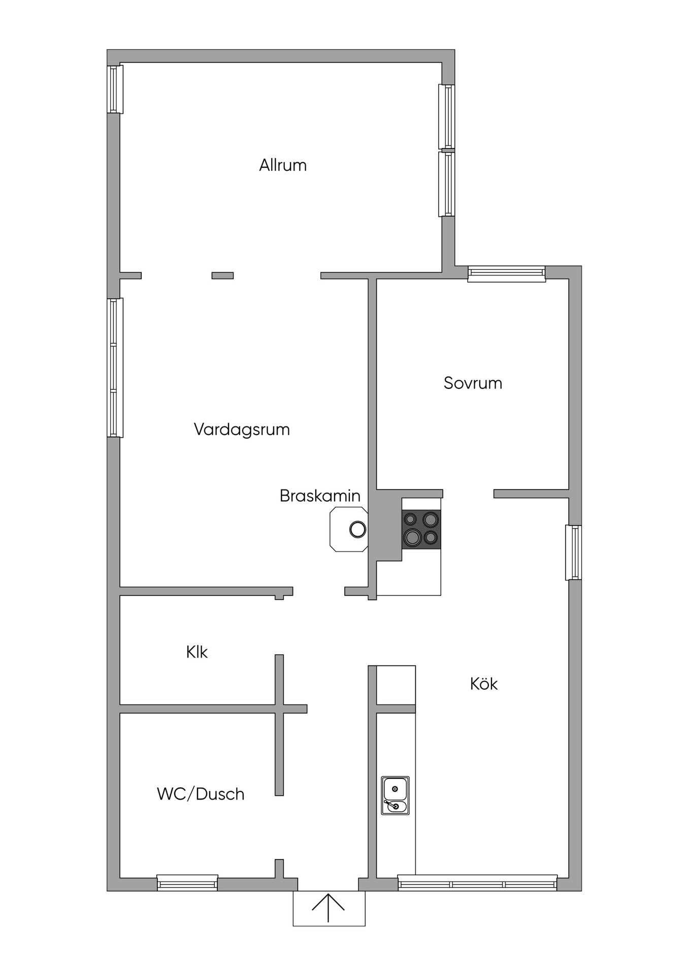 2 rum Villa på Kyrkängen 8 Vätö Norrtälje kommun - bild 31