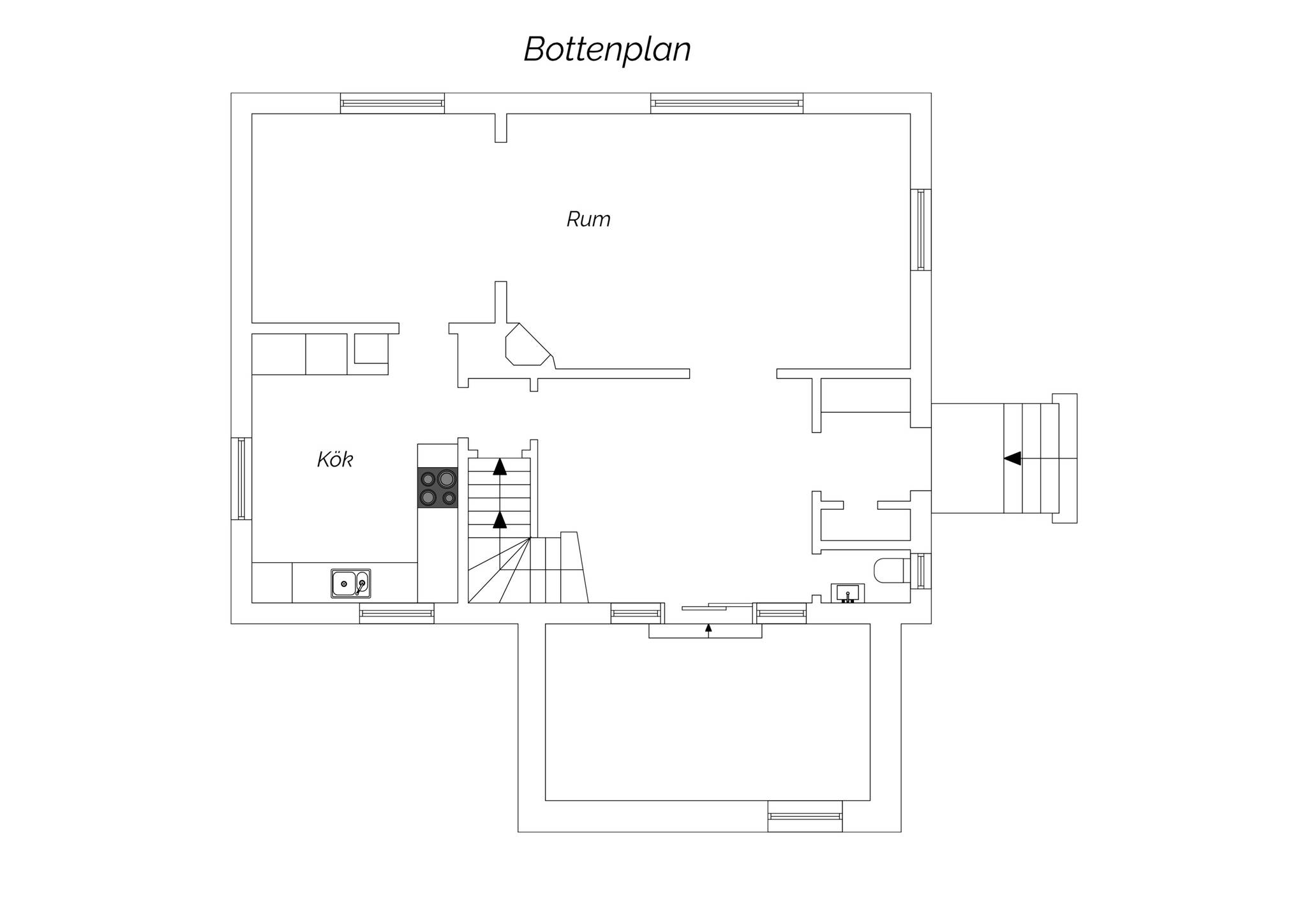 5 rum Villa på Idungatan 4 Villastaden Gävle kommun - bild 12